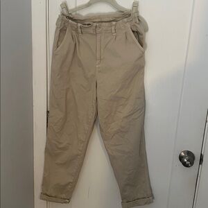American Eagle Light Tan Stretch Pants
